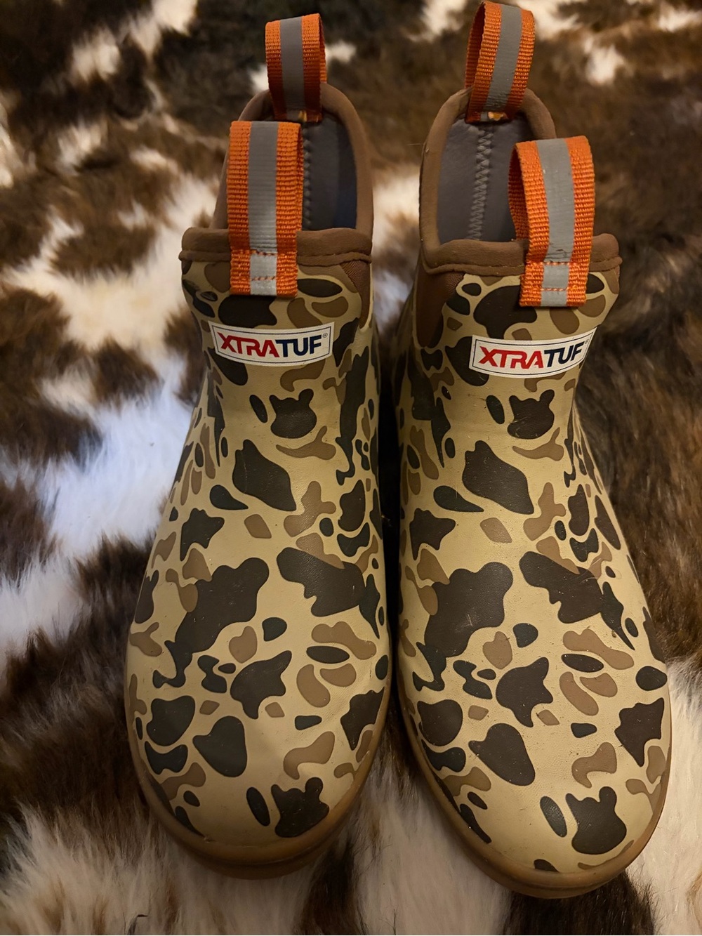 Women’s camo XTRATUF boots
